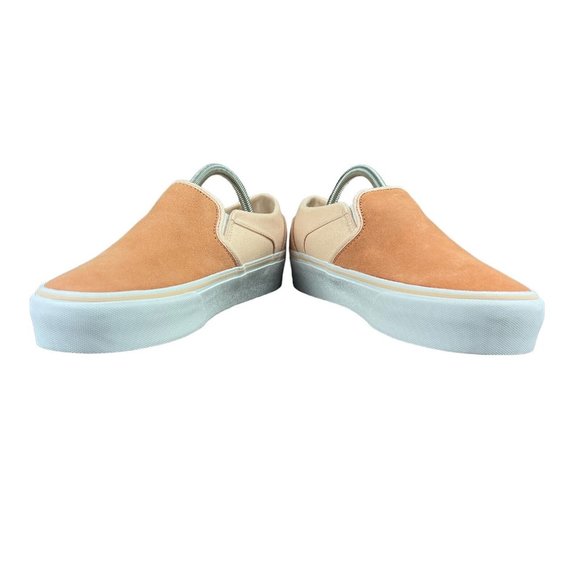 VANS Asher Platform Color Block Peach Slip On Shoes Women's Sizes 6 - 11 - Picture 8 of 9